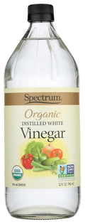 Spectrum Naturals Distilled White Vinegar 48x 32 Oz