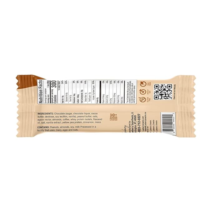 Lueberry Super Snack Bar - Mocha 31.8oz (15 Bars)