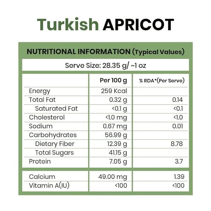 Generic Juicy and Delicious Apricots| Naturally Sourced | Rich in Vitamins | Premium Khumani | No Added Preservatives | Pack of 1-200gm