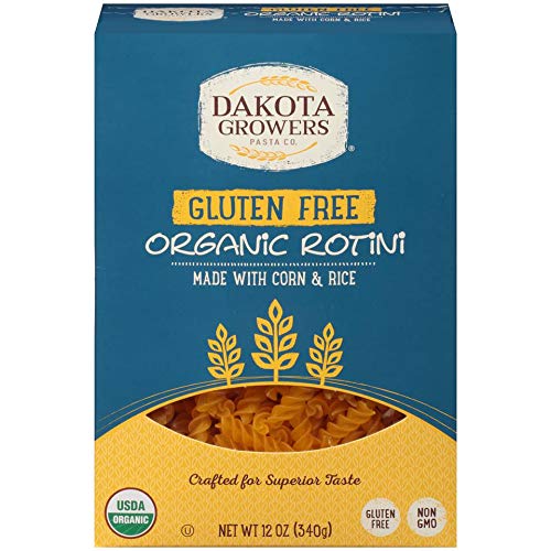Dakota Growers Organic Gluten Free Rotini Pasta 12 Ounce -- 12 per case.