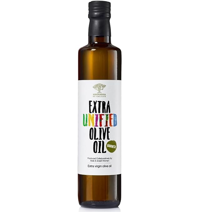 SINDYANNA OF GALILEE Awarded Extra Virgin Olive Olive Oil Cold Pressed Made in Israel Kosher Vegan Keto &amp Cold Presse 250ml (Barnea)