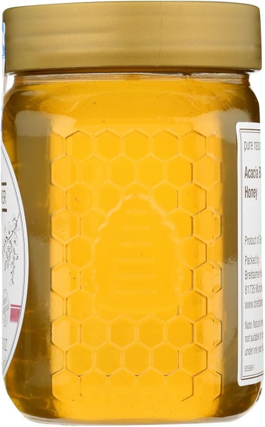 Breitsamer Honig Mild Acacia Blossom Honey 17.6 oz (Pack of 6)
