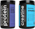 Beef Bone Broth Protein Powder Creatine Monohydrate Powder for Muscle Workout Recovery and Skin Health