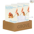 Butter Milk Pancake – 3x Buttermilk Mochi Pancake and Waffle Mix – 14.2OZ Bundle with 1 Cup Plastic Clear Measuring Cup – Rice Flour Blend with Buttermilk for Pancakes and Waffles – Gift Set (4 Items)