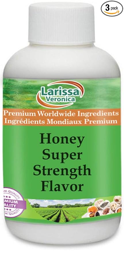 Honey Super Strength Flavor (8 oz ZIN: 527750) - 3 Pack
