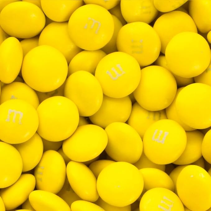 1.5 lbs Purple &amp Yellow M&ampMs Milk Chocolate Candy