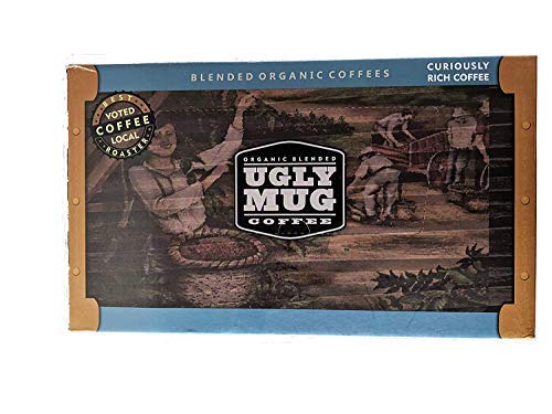 Ugly Mug Coffee Signature Organic Flavored Single Serve Bio-degradable UGLY CUPS (Keurig Compatible) | Sea Salt Caramel Flavored (96 Pack)