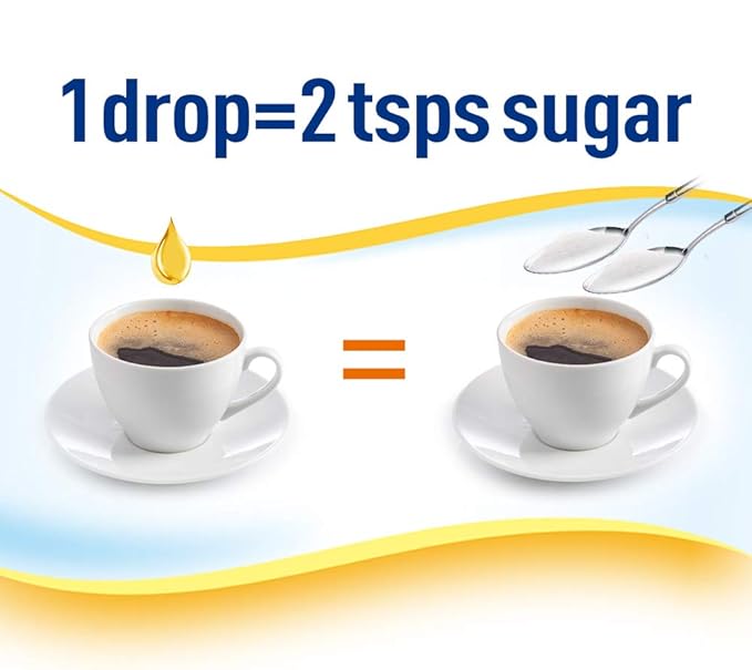0.5 oz - Liquid Sweetener 450 Servings/Bottle | 3-Bottle x 1-Pack