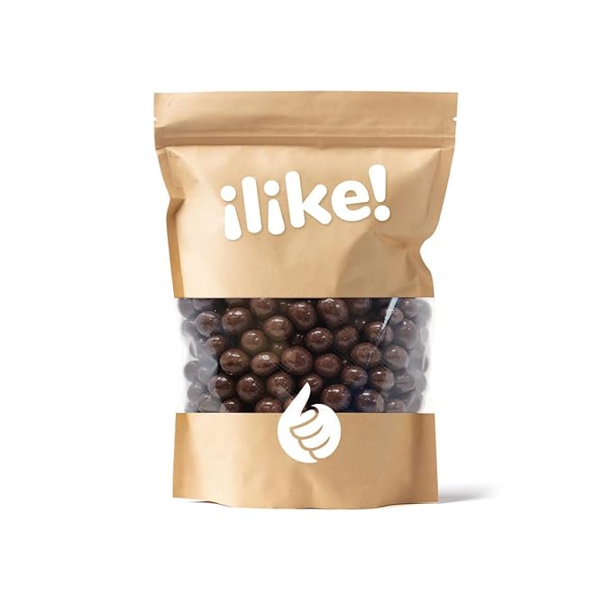 Dark Chocolate Covered Roasted Espresso Coffee Beans Candy 2-Pound Bag