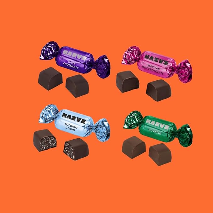 Maeve Chocolate Dark Chocolate Medley Bonbon Box (4oz)