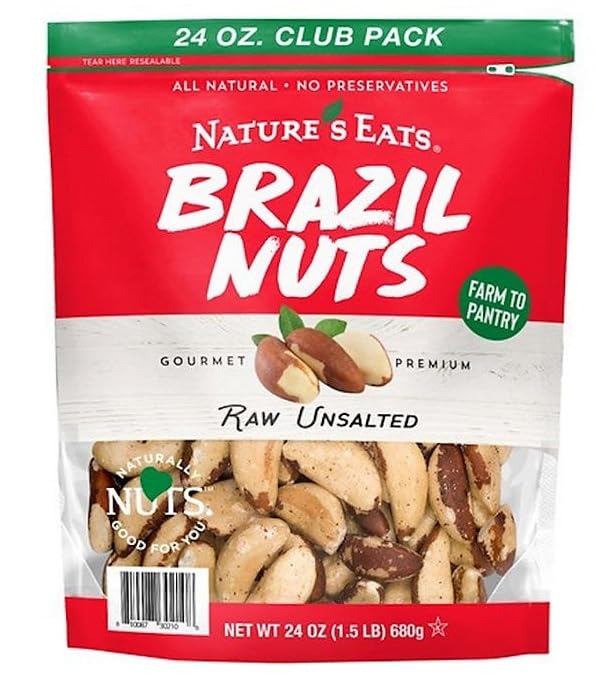 Nature's Eats Brazil Nuts 24oz