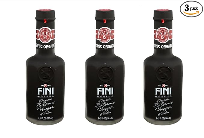 Fini Italian Balsamic Vinegar From Modena 8.45-Ounce Bottles (Pack of 3)