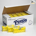 Marshmallow Peeps Yellow Chicks 5 Chicks Per Package (Case of 24 Packages)