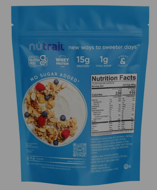 Vanilla Almond Protein Granola 22 oz.