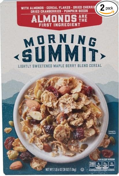 2 pk Morning Summit Granola Breakfast Cereal - 38 oz each