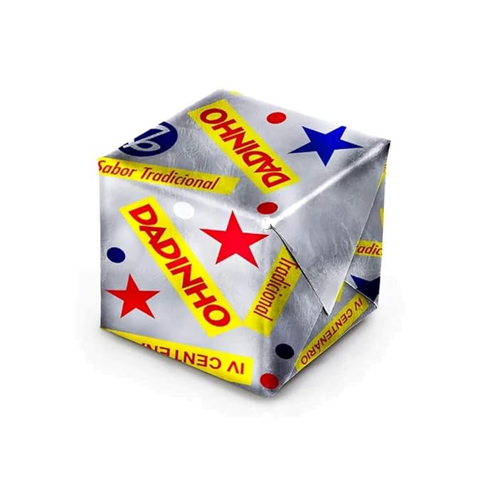 1 Pack Dadinho 600 Grams Doce De Amendoim Peanut Candy
