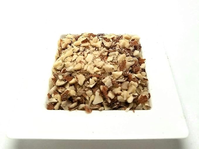 Almonds Fresh and Delicious Small chopped Raw Perfectly Natural Quality Fresh Ideal snack for Adults and Kids packaged in resealable 2 lbs. (32 oz.) pouch bag by Presto Sales LLC