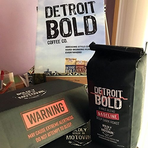 AMERICA'S BOLDEST COFFEE Hand Crafted Gourmet Coffee Blend Hand Packed Coffee Made In USA Freshly Roasted Dark Roast Strong Coffee Best Bold Coffee High Caffiene 8 Oz (Ground 16oz)