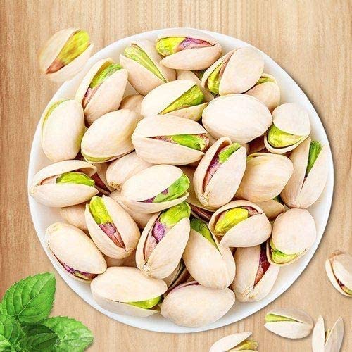 Elly Nuts Pistachio (Pista) 500 gms (RawGluten Free Non-GMO and Vegan) Dry Fruit Nut Jumbo Size