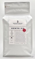 Smokin Beans 5-Pound Kenya Aa Freshly Roasted Coffee Washed Processing Medium Roast Premium Whole Bean Specialty Coffee