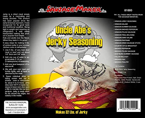 The Sausage Maker - Uncle Abe's Jerky Seasoning Kit 1 lb.