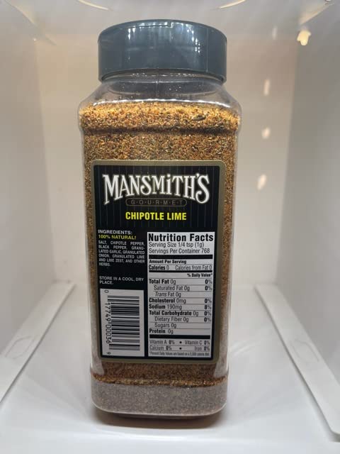 Mansmith's Chipotle Lime Seasoning 27 oz.