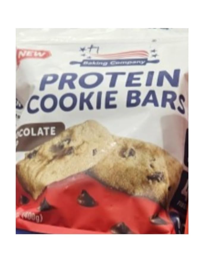 PROTEIN COOKIE BARS 8g Protein 4g Fiber No Seed Oil 14.1 OZ