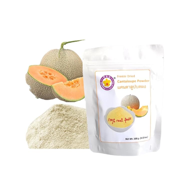 ไทยเอ้าฉี Freeze Dried Cantaloupe Powder 100g