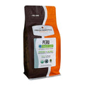 Fresh Roasted Coffee USDA Organic Peru Water-Processed Half-Caf | 3rd Party Tested for Pesticides Mold Mycotoxins Kosher | 100% Arabica Specialty Grade Med Roast 12 oz Ground