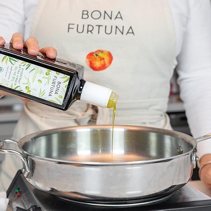 Everyday Organic Olive Oil From Sicily 500 ml 100% Italian Extra Virgin Olive Oil