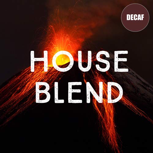 Volcanica House Decaf Coffee Ground Swiss Water Processed Fresh Roasted 5 lbs
