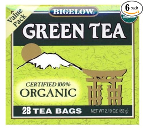 Bigelow Green Tea 28 Count (Pack of 6)