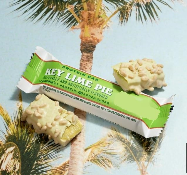 Barebels Protein Bars Key Lime Pie 55g - 4 Pack (Key Lime Pie)