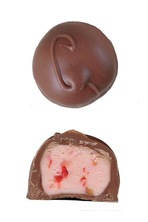 Mrs. Cavanaugh’s 2 lb Cherry Almond Cream Mixed (Milk 65% &amp Dark 35%) Chocolate