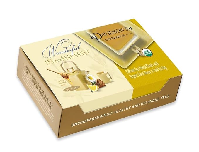 Davidson's Organics Bing Cherry with Almond 100-count Individually Wrapped Tea Bags