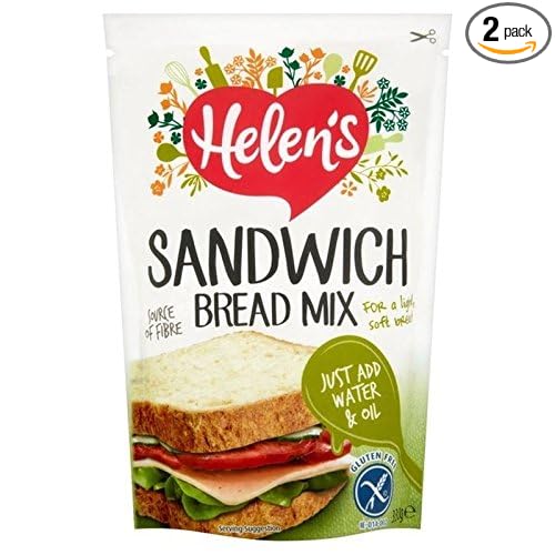 Helen's Gluten Free Sandwich Bread Mix 330g - Pack of 2