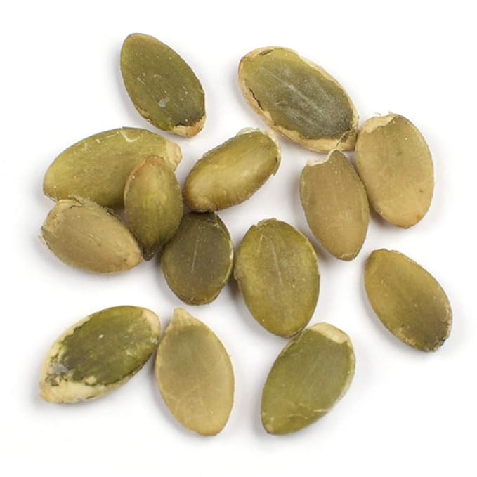 Dry Roasted Pepitas/Pumpkin Seeds with Himalayan Salt (2 Lbs.) - Roasted to Perfection in Small Batches for Added Freshness - Vegan &amp Keto Friendly - Farm Fresh Nuts Brand
