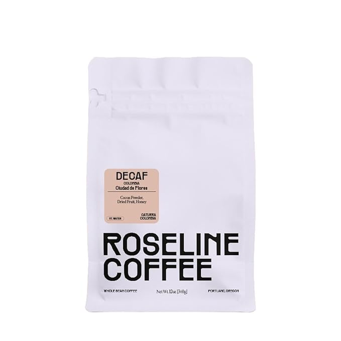 Decaf Ciudad de Flores Colombia - Roasted by Roseline Coffee - Whole Bean Coffee - 2 Pound Bag