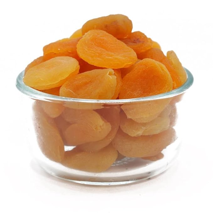 C.J. Dannemiller Dried Apricots Bulk 28 LB Case Whole Delicious Dried Fruit for Snacking Trail Mix
