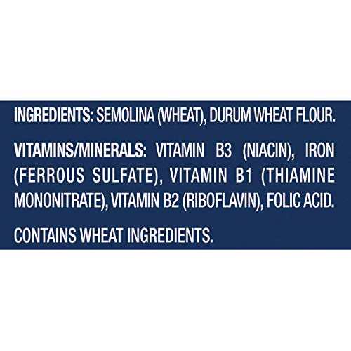 Barilla Farfalle Pasta 16 oz. Box (Pack of 12) - Non-GMO Made with Durum Wheat Semolina - Kosher Certified