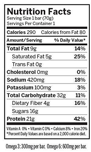 Probar Base Cookie Dough Protein Bar 2.1 Ounce - 144 per case