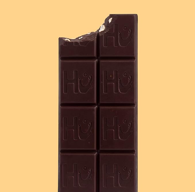Hu Chocolate Bars | 12 Pack Hazelnut Coffee Crunch Chocolate | Natural Organic Vegan Gluten Free Paleo Non GMO Fair Trade Dark Chocolate | 2.1oz Each
