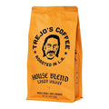 Trejo's Coffee House Blend Light Roast Whole Bean Coffee 12 Ounce Bag 100% Arabica