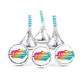 400ct Personalized Candy Promotional Items Kisses with DIY Photo or Logo Stickers Party Favors for Birthday Wedding Baby Shower - DIY