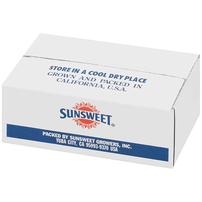 Sunsweet 60/70 Pitted Prunes 25 Pound - 1 each.