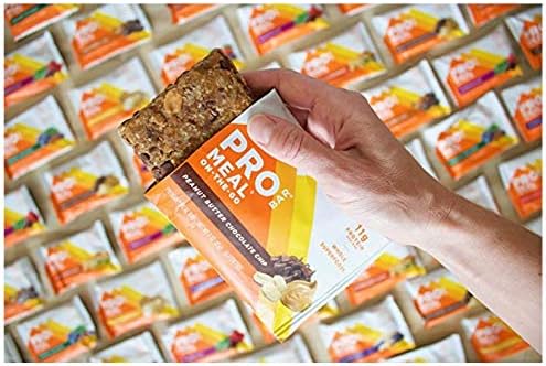 PROBAR – MEAL Bar Fan Favorites Variety Pack (6 Flavor) Natural Energy Non-GMO Gluten-Free Plant-Based Whole-Food Ingredients (12 Count)
