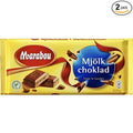 Marabou Mjolkchoklad - Milk Chocolate 200g - Pack of 2