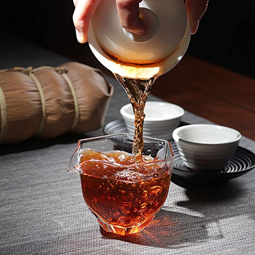 500g of ripe Pu 'er tea (5 pieces * 100g) 17.6oz tuocha wrapped in bamboo leaves