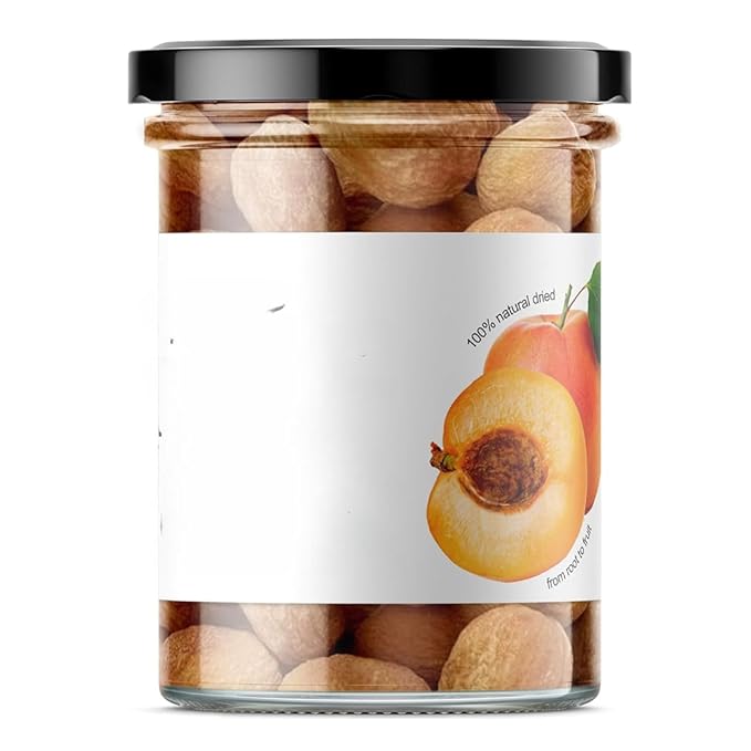 Generic RawFruit by Premium&amp Popular Dry hubani humani Apricot (Type: Dried Apricot Indian) PET Jar (Air Tight Jar Freshly Harvested No Adultration - 250 gm