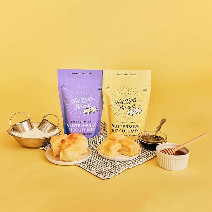 Callie’s Hot Little Biscuits | Buttermilk Biscuit Mix | Fast Easy Delicious | Southern Recipe | 2 Bags of Biscuit Mix | 13oz per bag | Makes 24 Buttermilk Biscuits